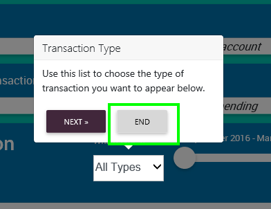 Tutorial Example screen